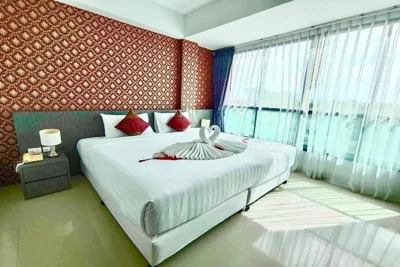 Camera Standard Doppia con Letti Singoli — The Thames Pool Access Resort & Villa